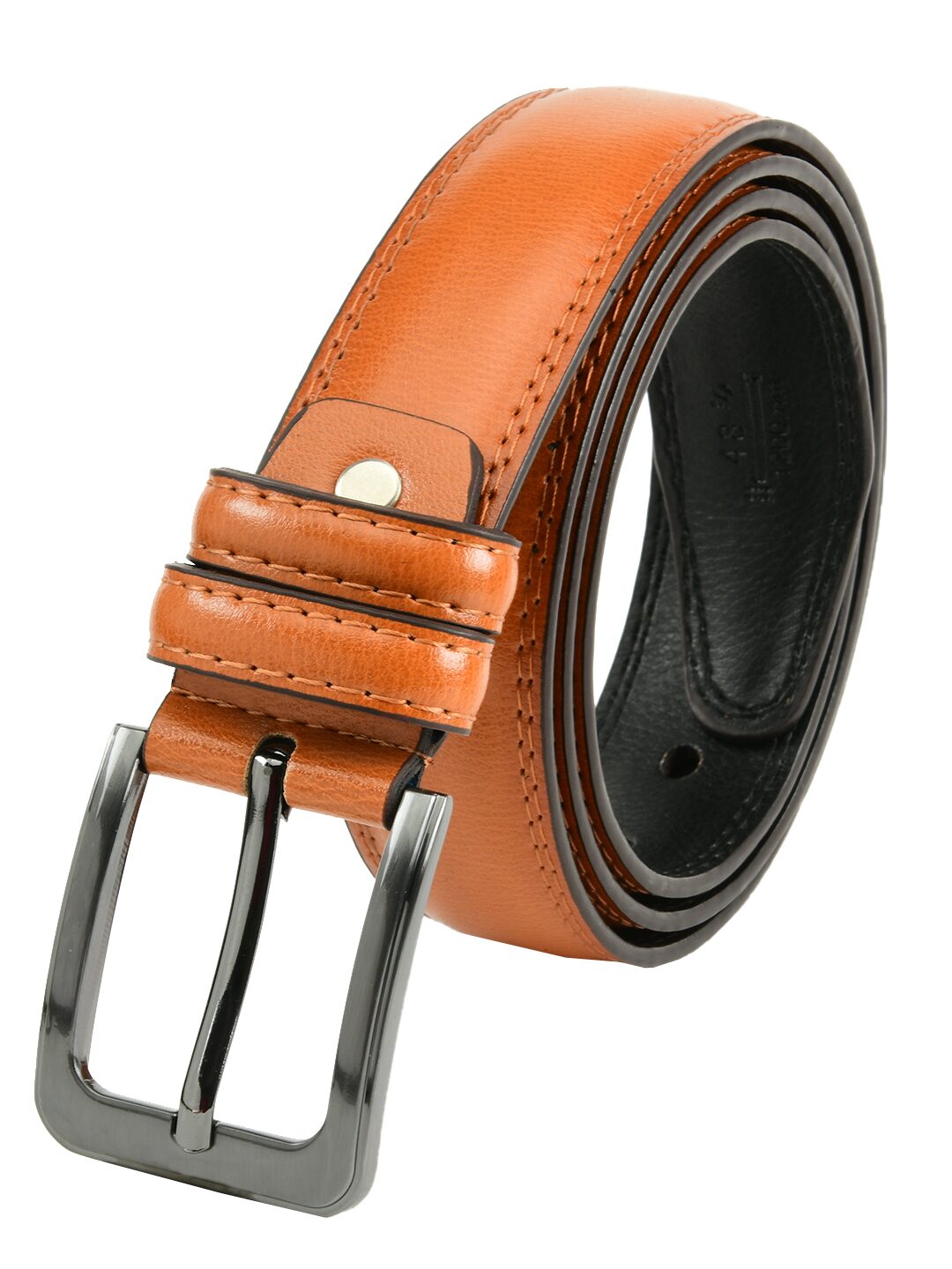 

Winsome Deal Trendy Casual Tan Artificial Leather Pin Buckle Belt for Men s