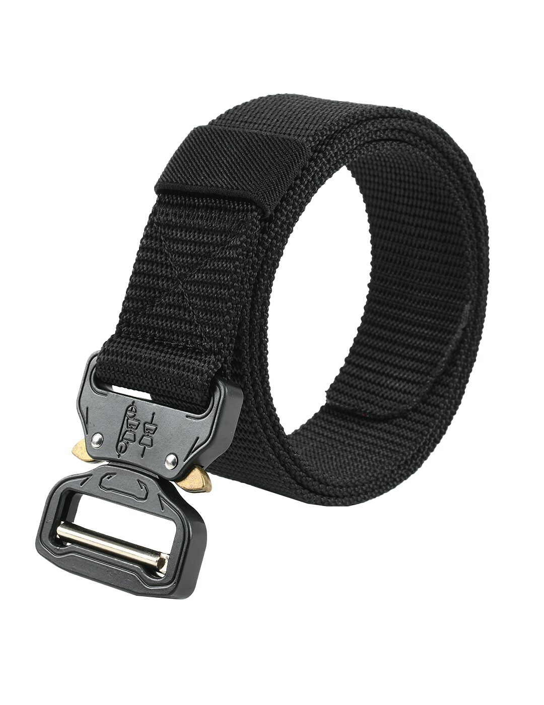 

Winsome Deal Men s Formal Army Style Quick Release Buckle Canvas Black Belt