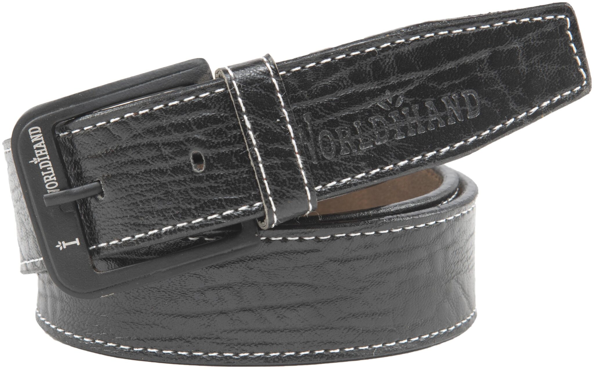 

Winsome Deal Casual Black Faux Leather Belt For Men s