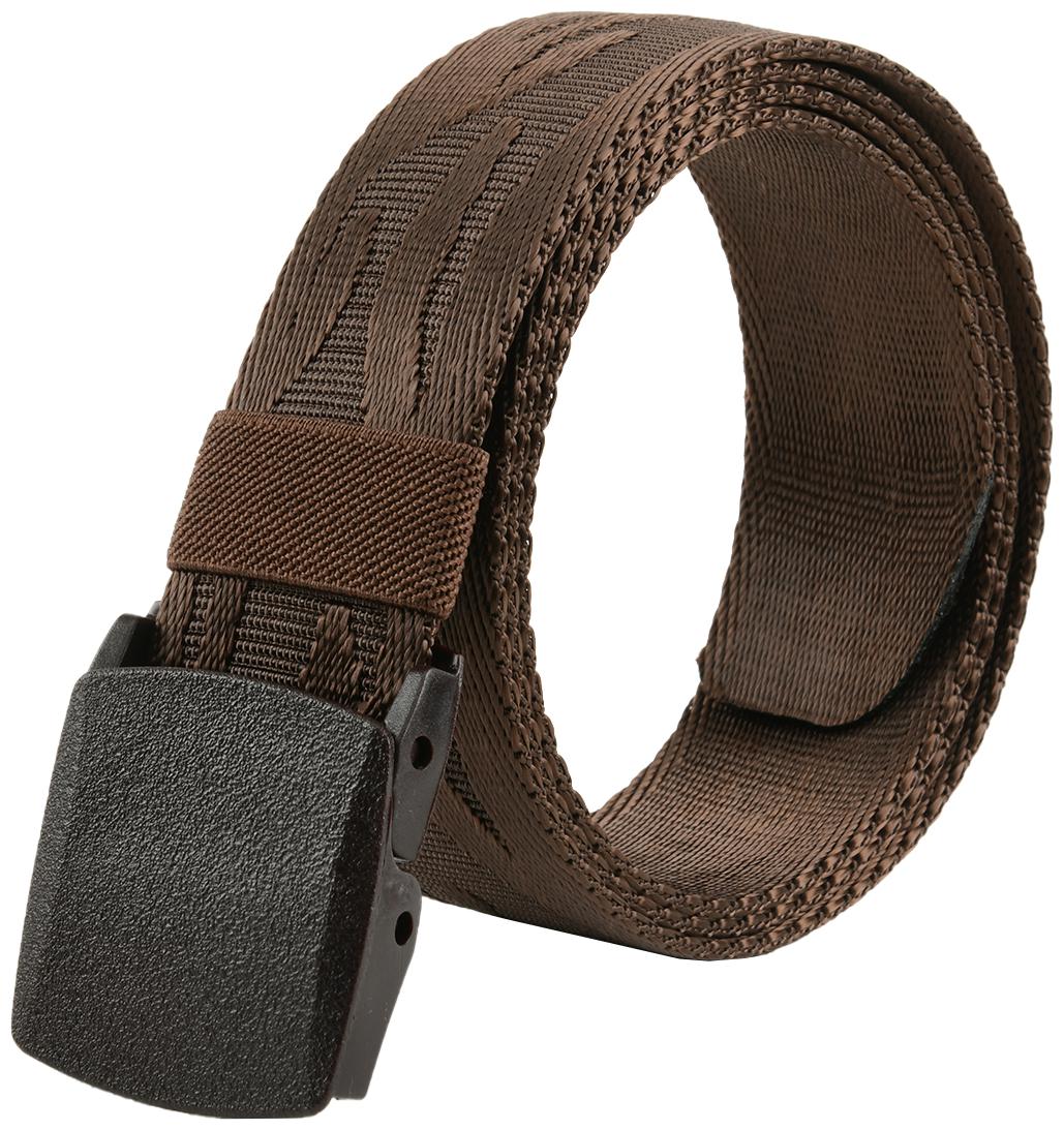 

Winsome Deal Trendy Canvas Brown Army Belt for Men s