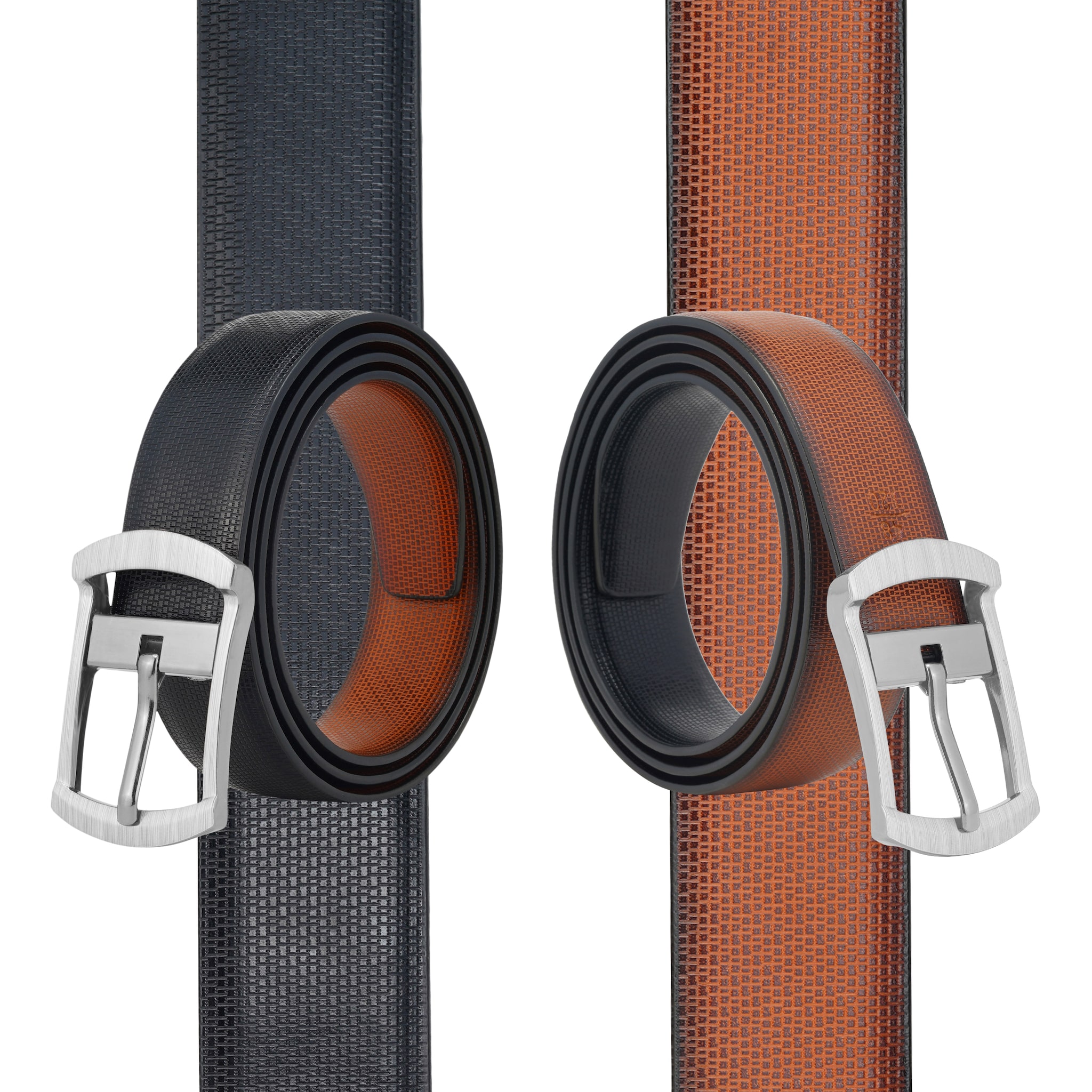 

Winsome Deal Men Black Brown Reversible Synthetic leather Belt (Size 40 Pack of 1 )