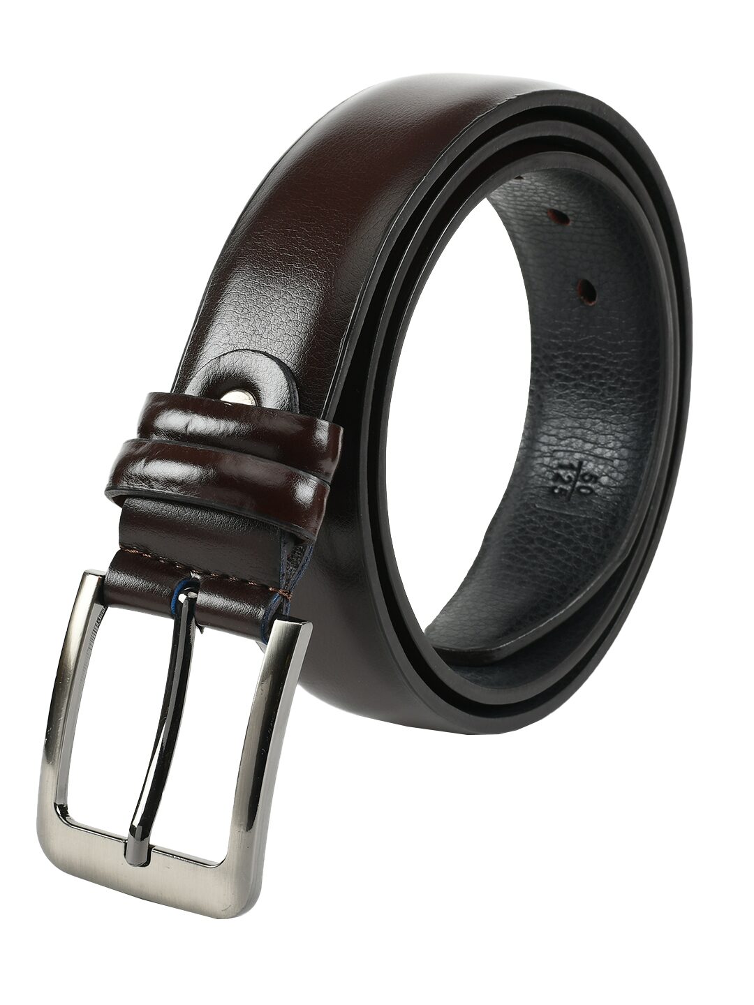 

Winsome Deal Formal Synthetic Leather Brown Pin Hole Buckle Belt for Men s