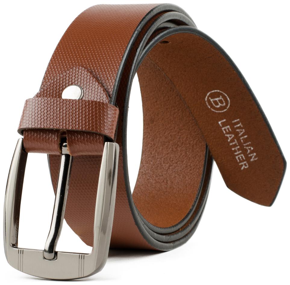 

Winsome Wrinkle Free Brown Leather Belt