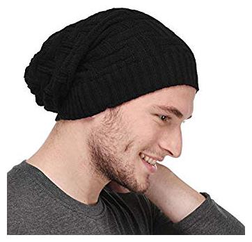 

Women s and Men s Woolen Inside Fur Snow Proof Warm Winter Soft Beanie Cap