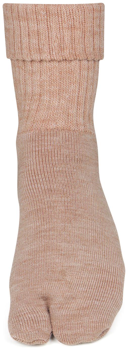 

Women s Fawn woollen Thumb Sock
