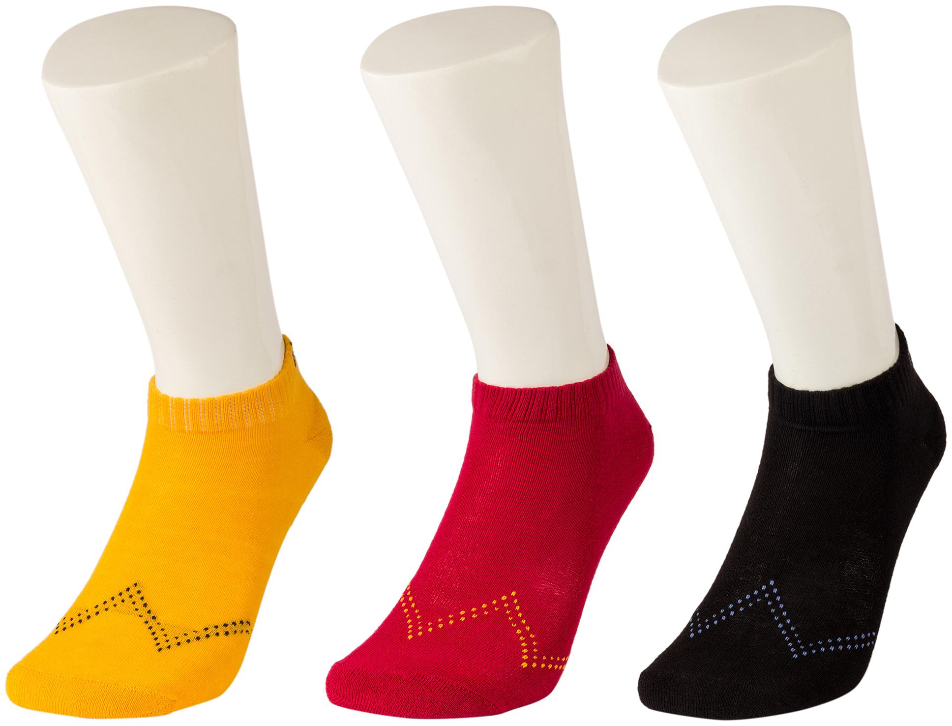 

Wrangler Multicolor Cotton Ankle Socks-Pack Of 3