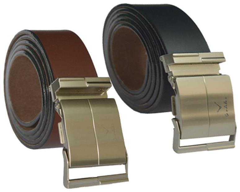 

Ws deal mens brown and black leatherlite auto lock buckle belt (combo) size form 28 to 42