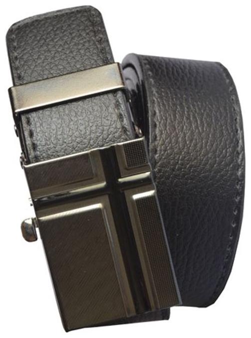 

Ws deal mens brown leatherlite auto lock buckle belt with brown leatherlite needle pin point buckle belt (combo) size form 28 to 40