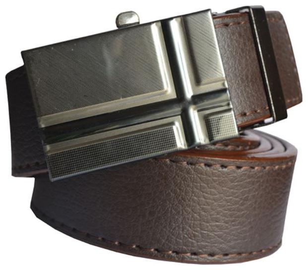 

Ws deal mens black leatherlite needle pin point buckle belt with brown leatherlite auto lock buckle belt (combo) size form 28 to 40