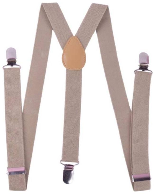 

Y- Back Suspenders for Men (Khaki)