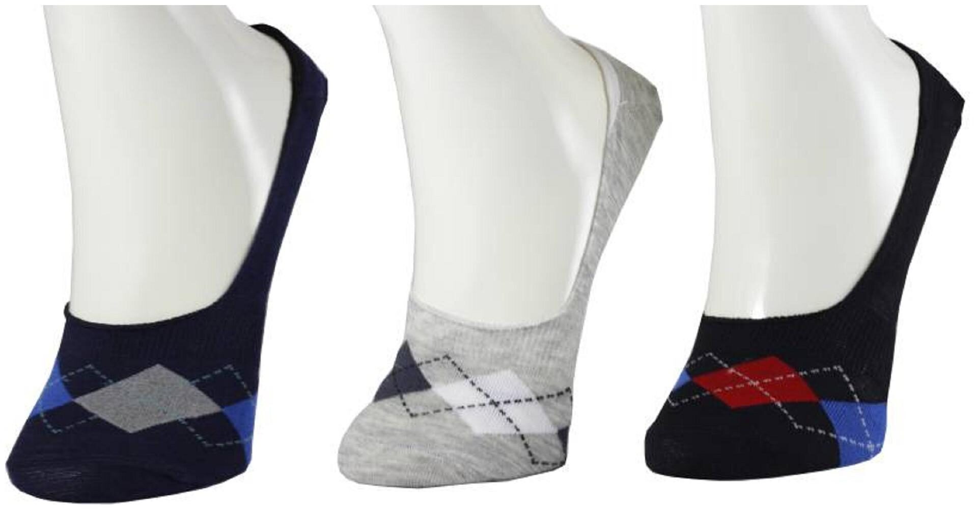 

YJ FASHION Multi Cotton No show socks ( Pack of 3 )