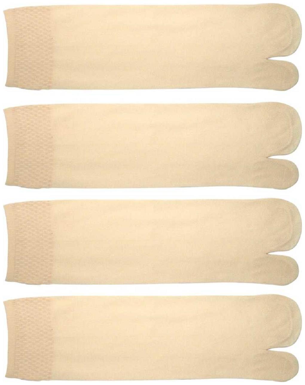 

YJ FASHION Women s Beige Ankle Length Socks