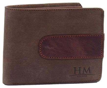 

Yo India Men Khaki Genuine Leather Wallet (8 Card Slots)