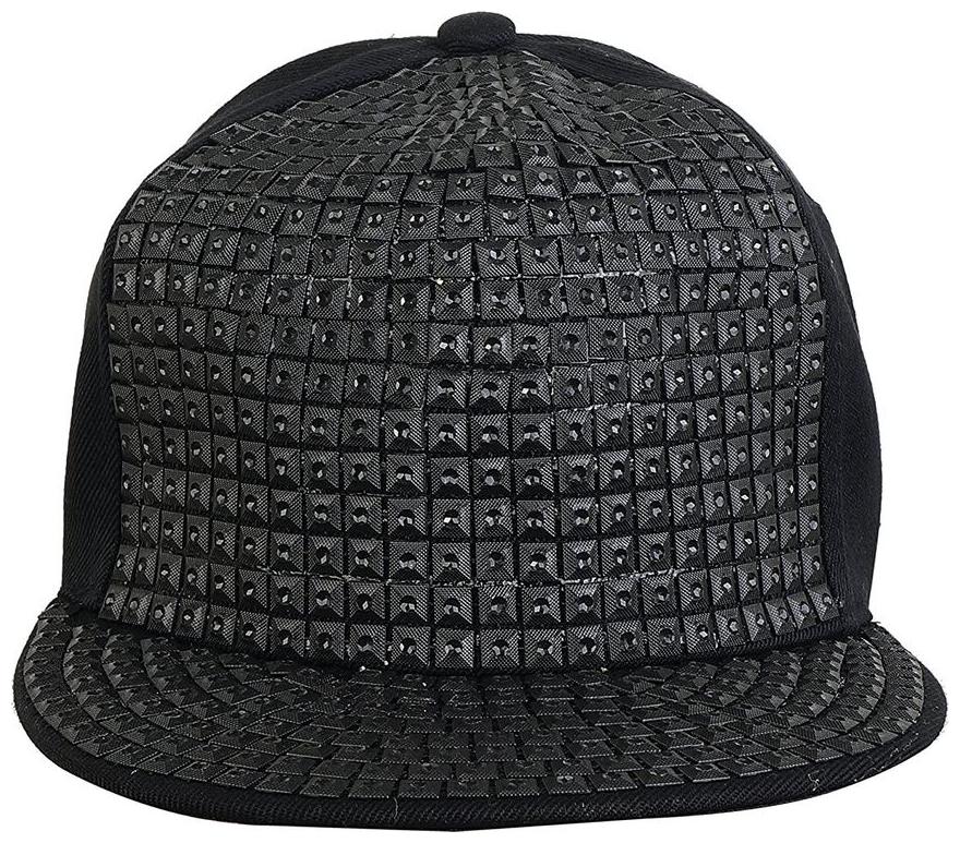 

Zacharias Men Women Chittiyan Kalaiyaan Hip Hop Cap Black