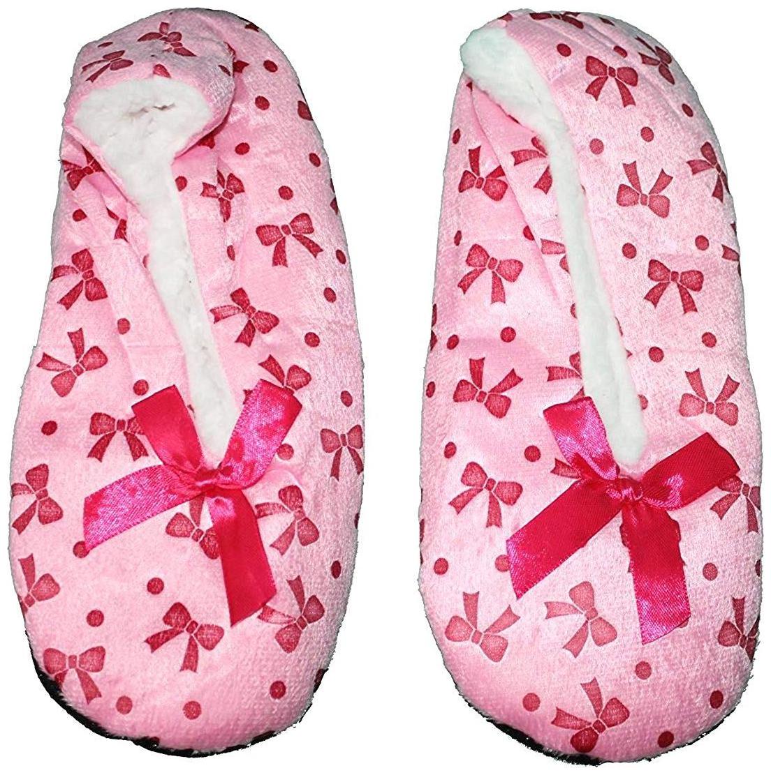 

Zacharias Women s Winter Bedroom Slipper Bellies Socks Pink