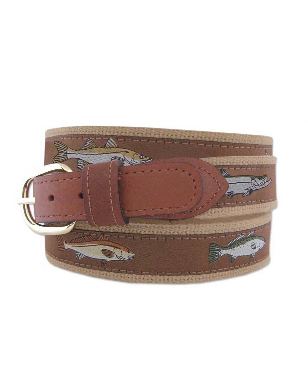 

Zep-Pro Mens Leather Canvas Backcountry Back Country Slam Redfish Tarpon Snook