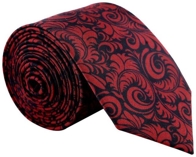 Zido Multi Coloured Tie for Men PRT180_Multi Coloured