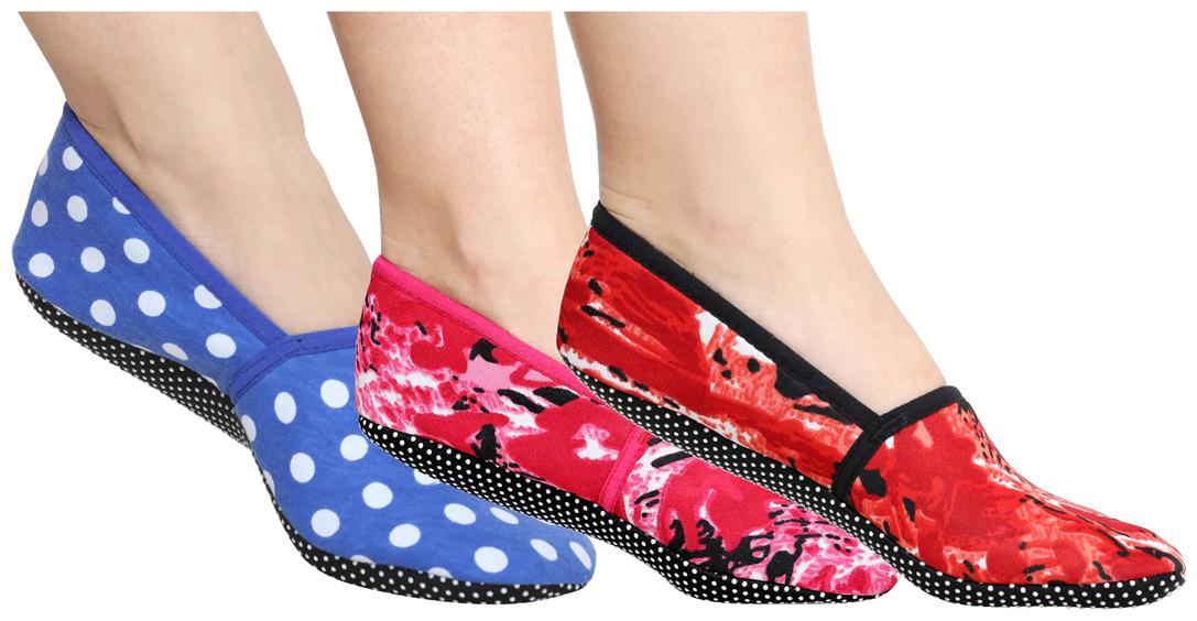 

Ziya Combo of Unisex Cotton Lycra Printed Slipper Socks