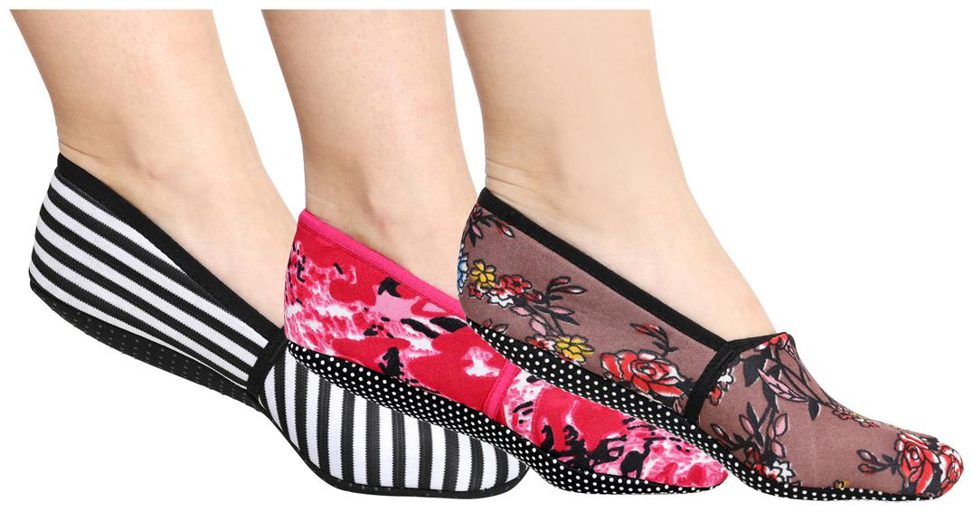 

Ziya Combo of Unisex Cotton Lycra Printed Slipper Socks