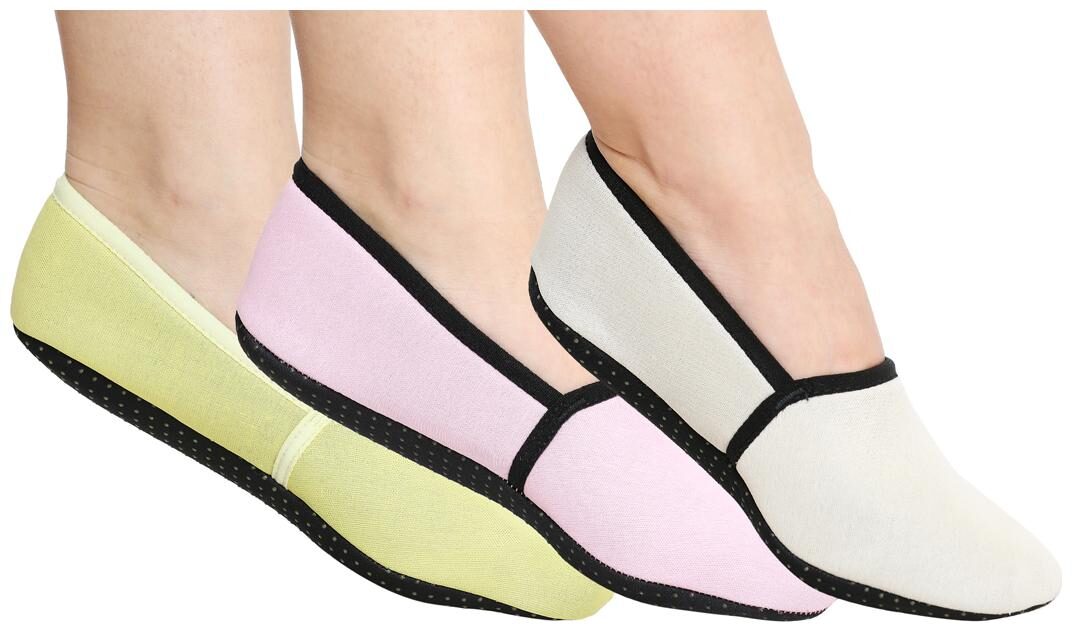 

Ziya Combo of Unisex Cotton Lycra Slipper Socks