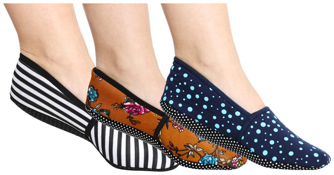 

Ziya Combo of Unisex Cotton Lycra Printed Slipper Socks
