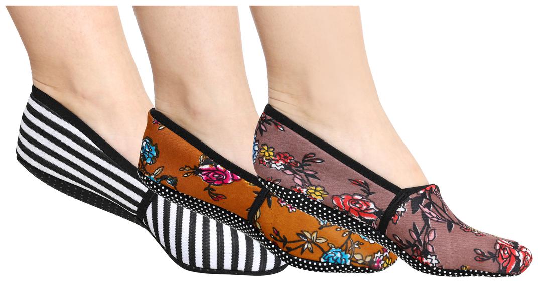 

Ziya Combo of Unisex Cotton Lycra Printed Slipper Socks