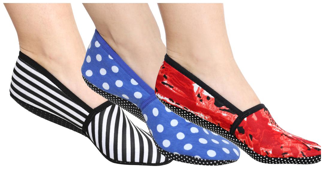 

Ziya Combo of Unisex Cotton Lycra Printed Slipper Socks