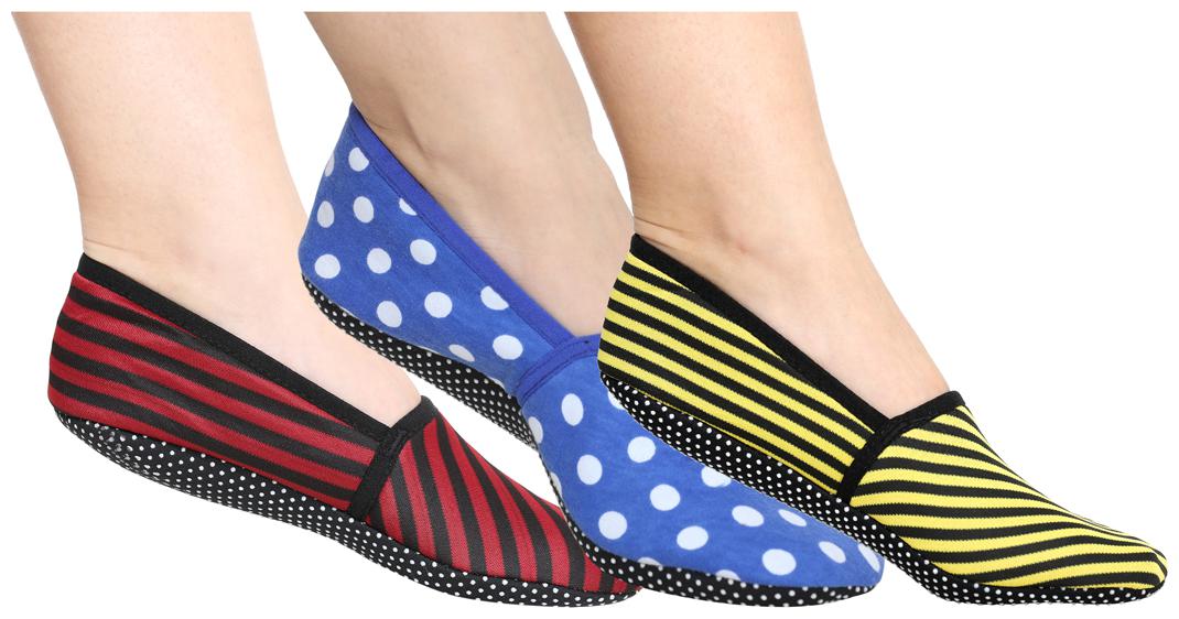 

Ziya Combo of Unisex Cotton Lycra Printed Slipper Socks