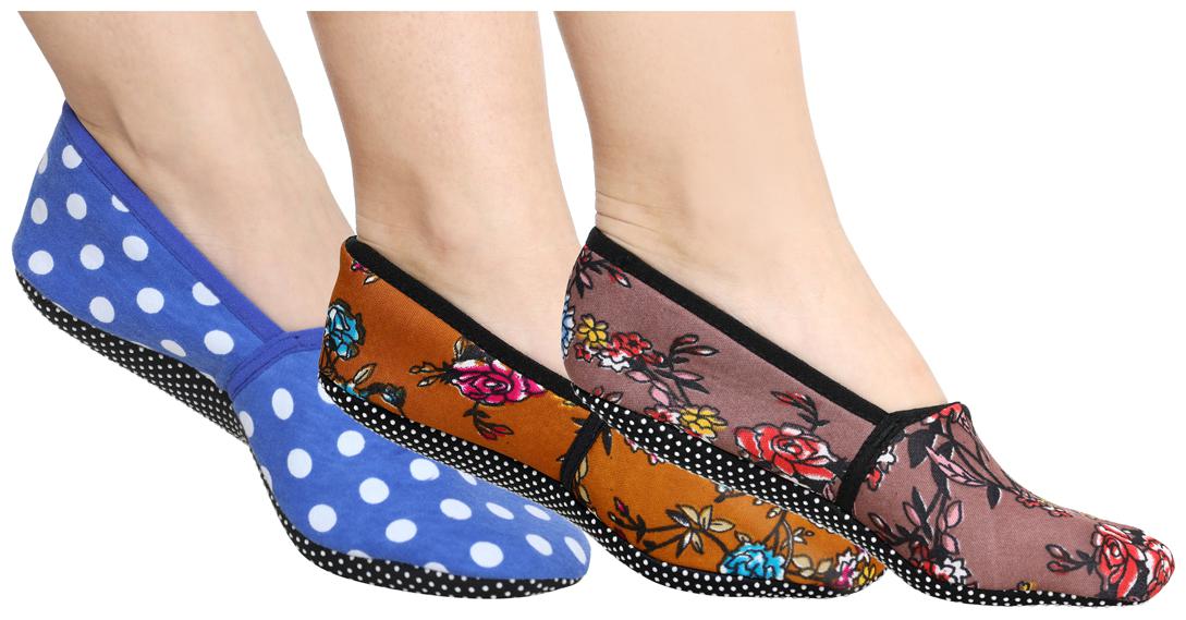 

Ziya Combo of Unisex Cotton Lycra Printed Slipper Socks