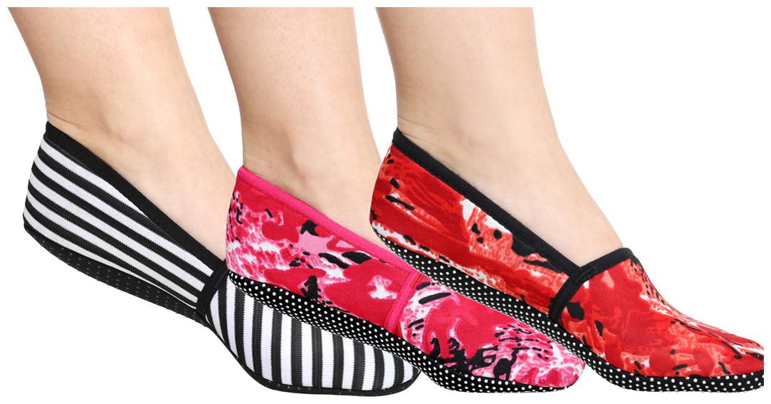 

Ziya Combo of Unisex Cotton Lycra Printed Slipper Socks