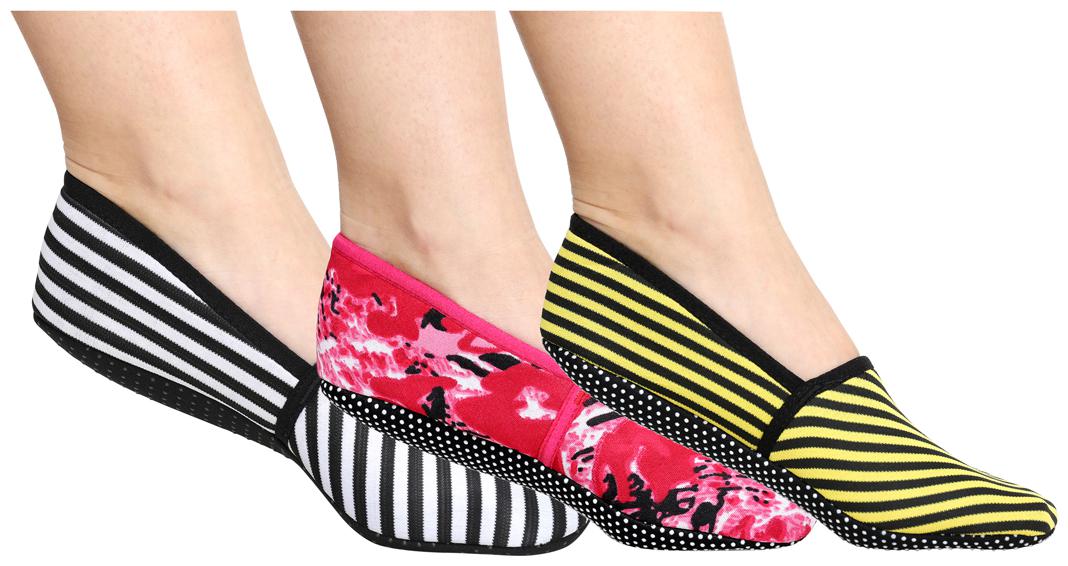 

Ziya Combo of Unisex Cotton Lycra Printed Slipper Socks