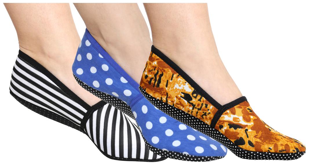 

Ziya Combo of Unisex Cotton Lycra Printed Slipper Socks
