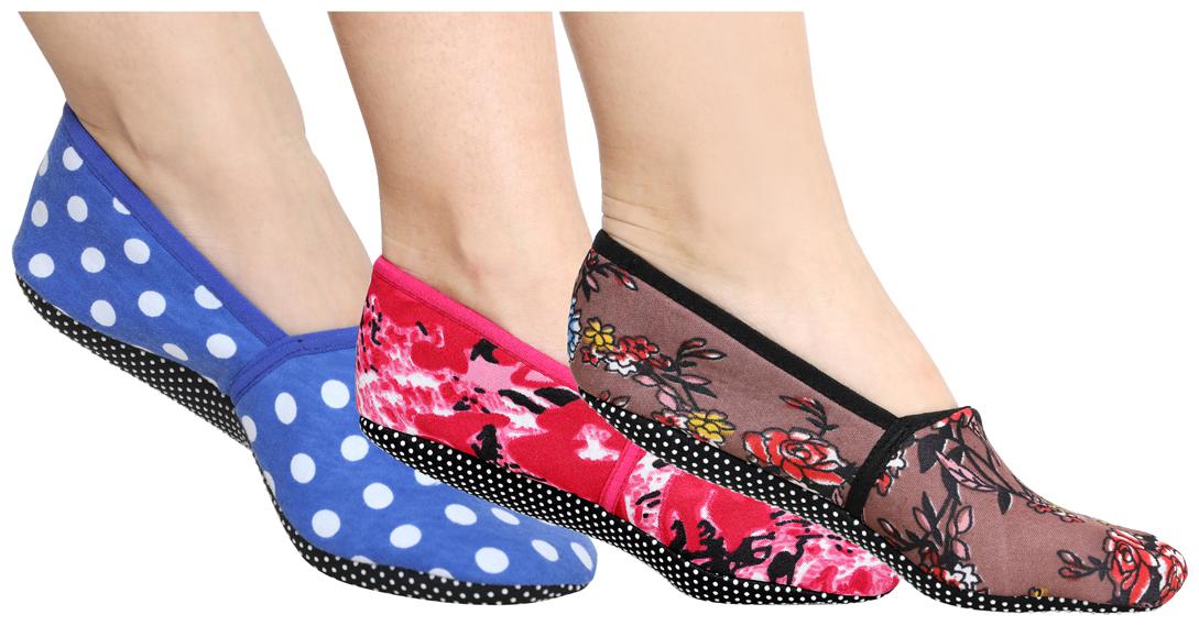 

Ziya Combo of Unisex Cotton Lycra Printed Slipper Socks