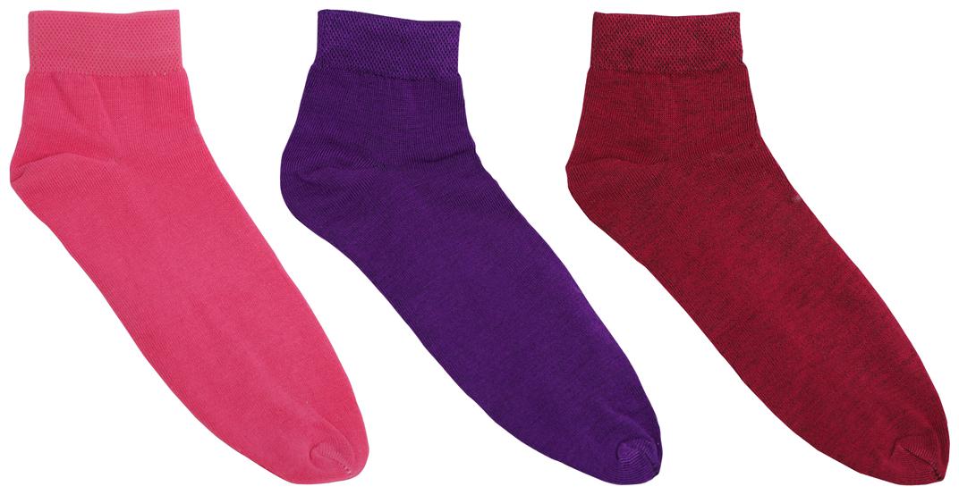 

Ziya Cotton Spandex Socks With Separated Toe Pack Of Three Pairs