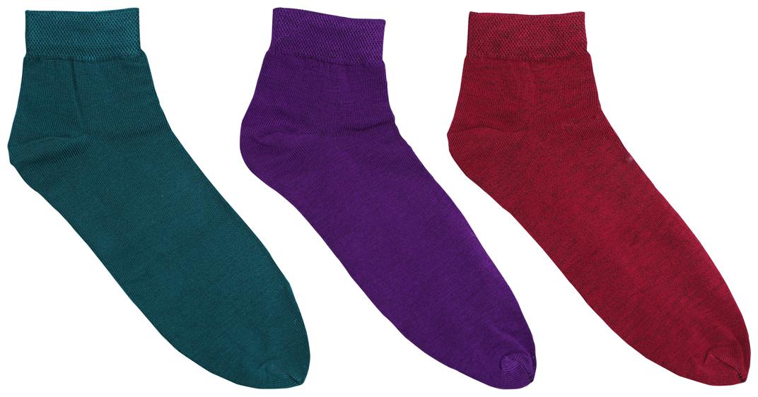 

Ziya Cotton Spandex Socks With Separated Toe Pack Of Three Pairs