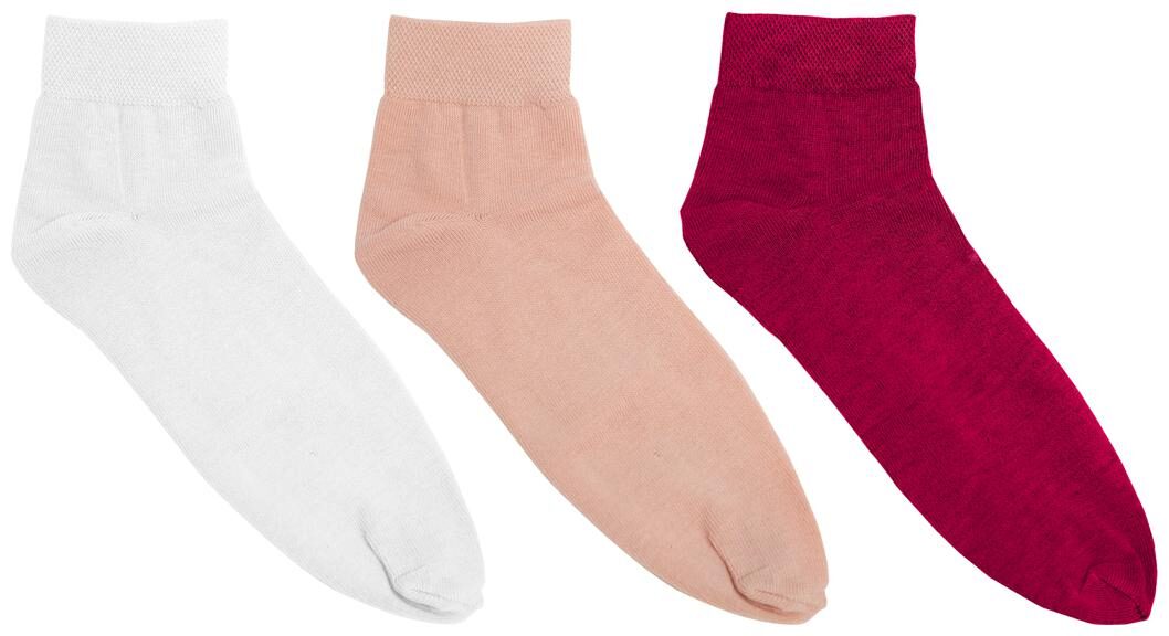 

Ziya Cotton Spandex Socks With Separated Toe Pack Of Three Pairs
