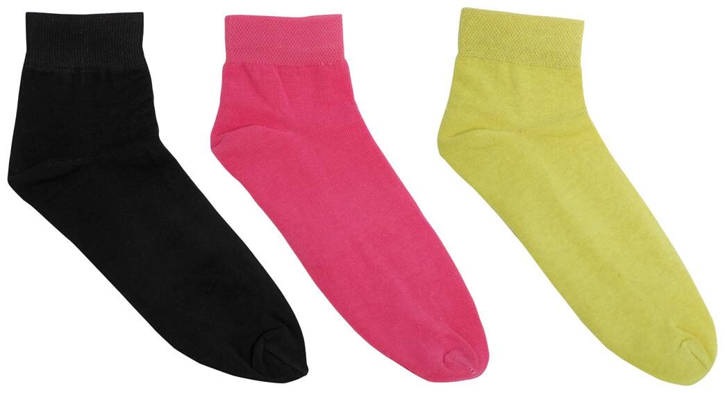 

Ziya Cotton Spandex Socks With Separated Toe Pack Of Three Pairs