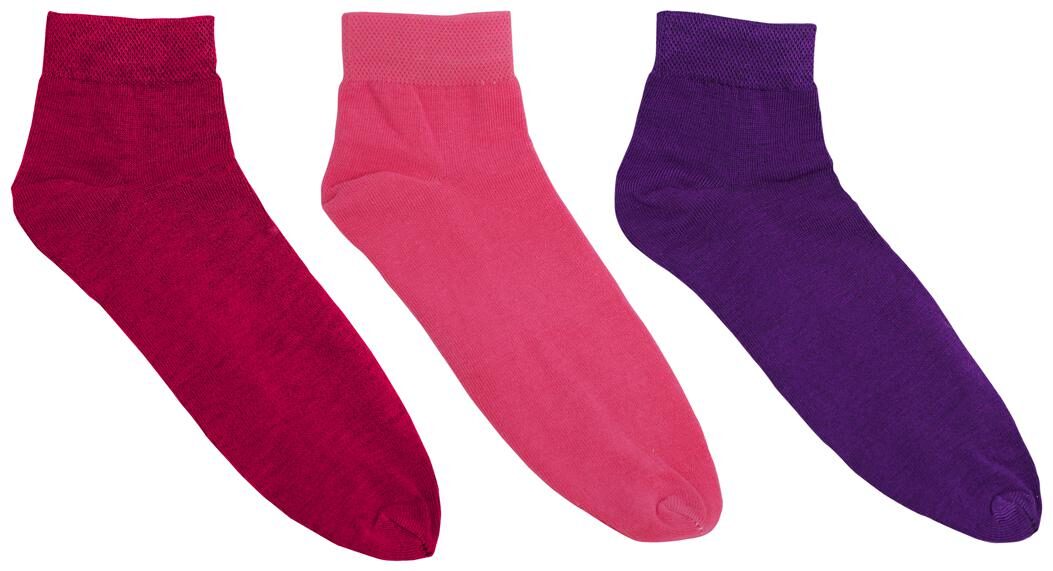 

Ziya Cotton Spandex Socks With Separated Toe Pack Of Three Pairs