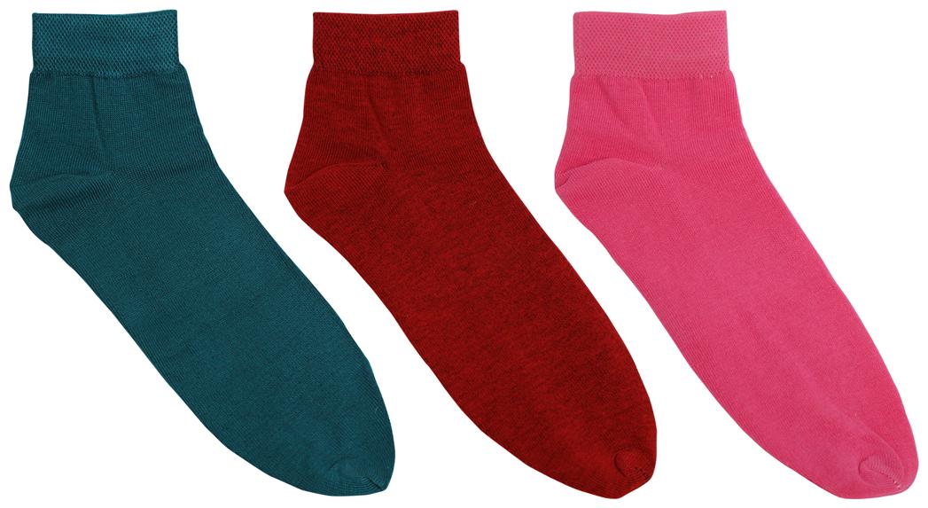 

Ziya Cotton Spandex Socks With Separated Toe Pack Of Three Pairs