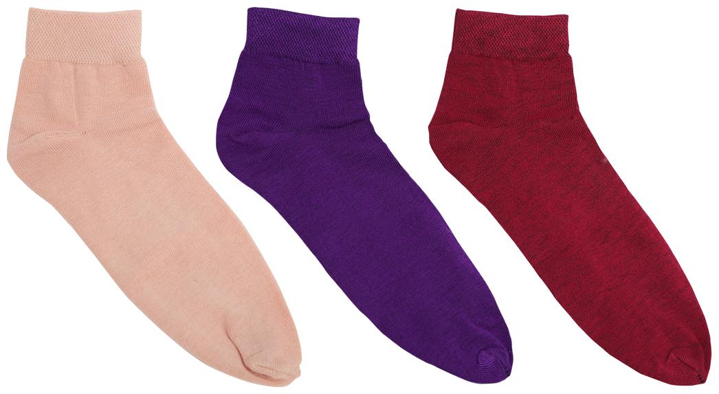 

Ziya Cotton Spandex Socks With Separated Toe Pack Of Three Pairs