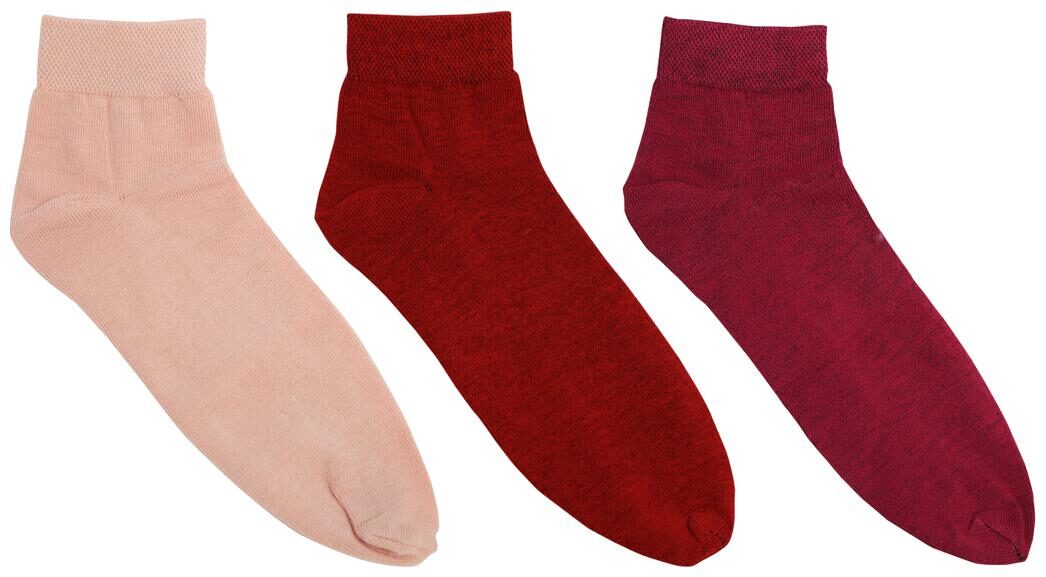 

Ziya Cotton Spandex Socks With Separated Toe Pack Of Three Pairs
