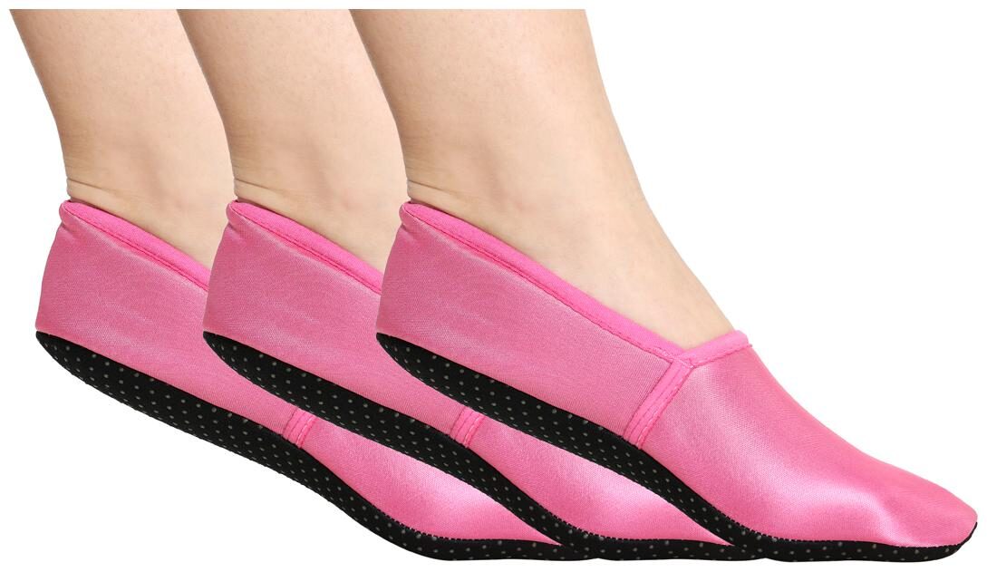 

Ziya Pink Women Cotton Lycra Slipper Socks