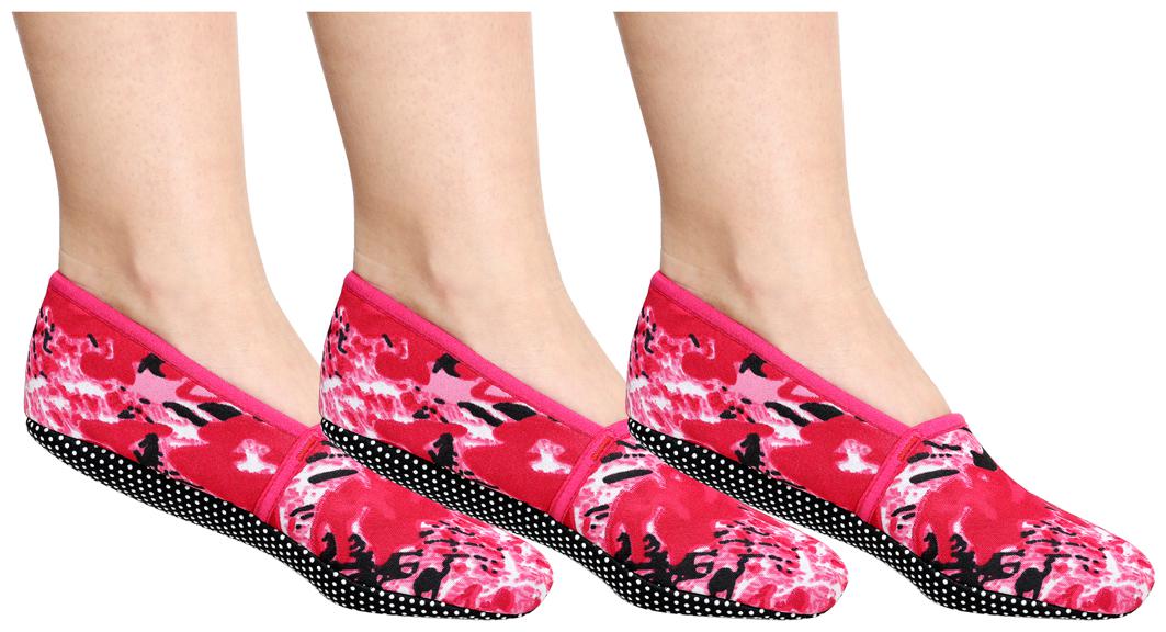 

Ziya Unisex Cotton Lycra Printed Slipper Socks