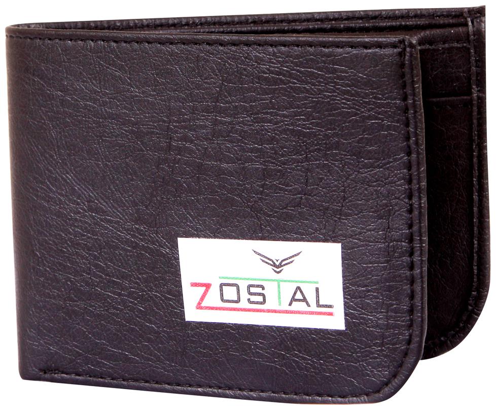 

Zostal Men Black Pu Bi-Fold Wallet ( Pack of 1 )