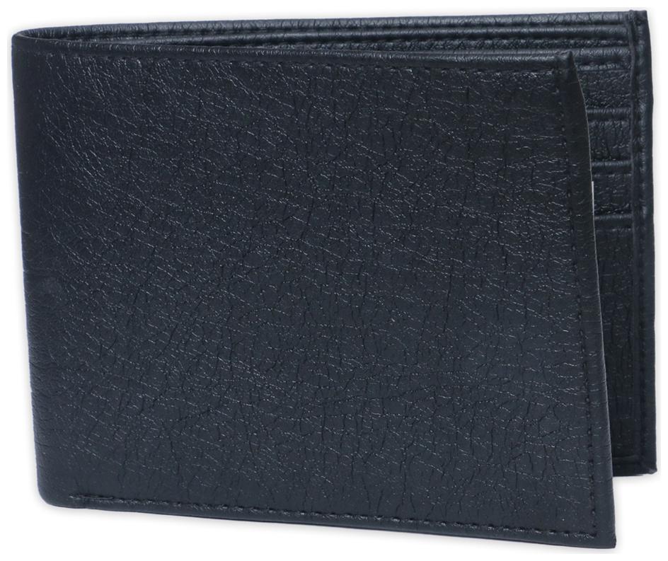 

Zostal Men Black Canvas Bi-Fold Wallet ( Pack of 1 )