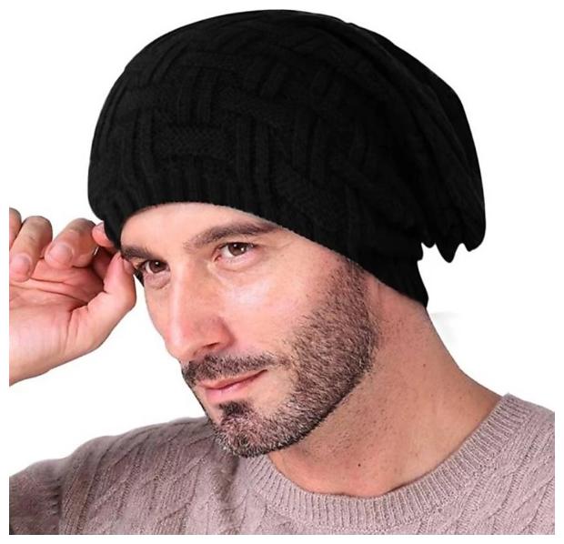 

ZUKUNFT FASHION BOYS Black Woollen Beanie Cap