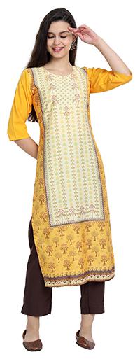 

1 Stop Fashion Women Multi Floral Regular Kurta