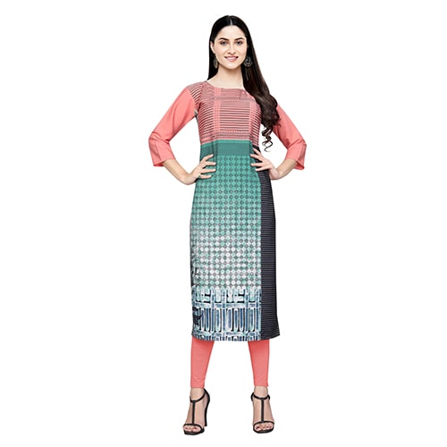 

1 Stop Fashion Women Multi Printed Straight Kurta