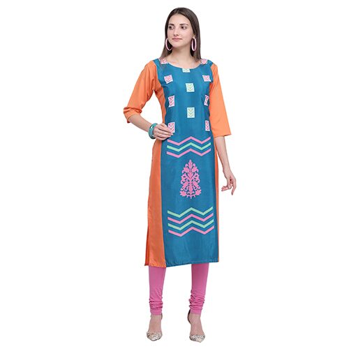 

1 Stop Fashion Women Multi Printed Straight Kurta