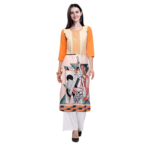 

1 Stop Fashion Women Multi Printed Straight Kurta